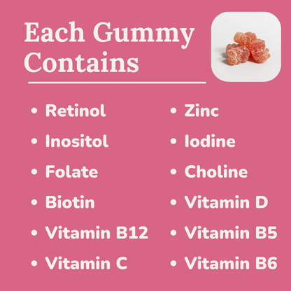 Inositol Hormone Balance 12 in 1 Gummies